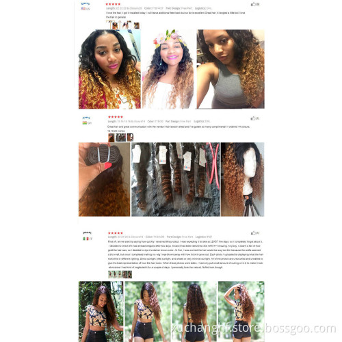 wholesale virgin hair vendors ombre color Brazilian hair extension 1B/4/30 deep wave hair